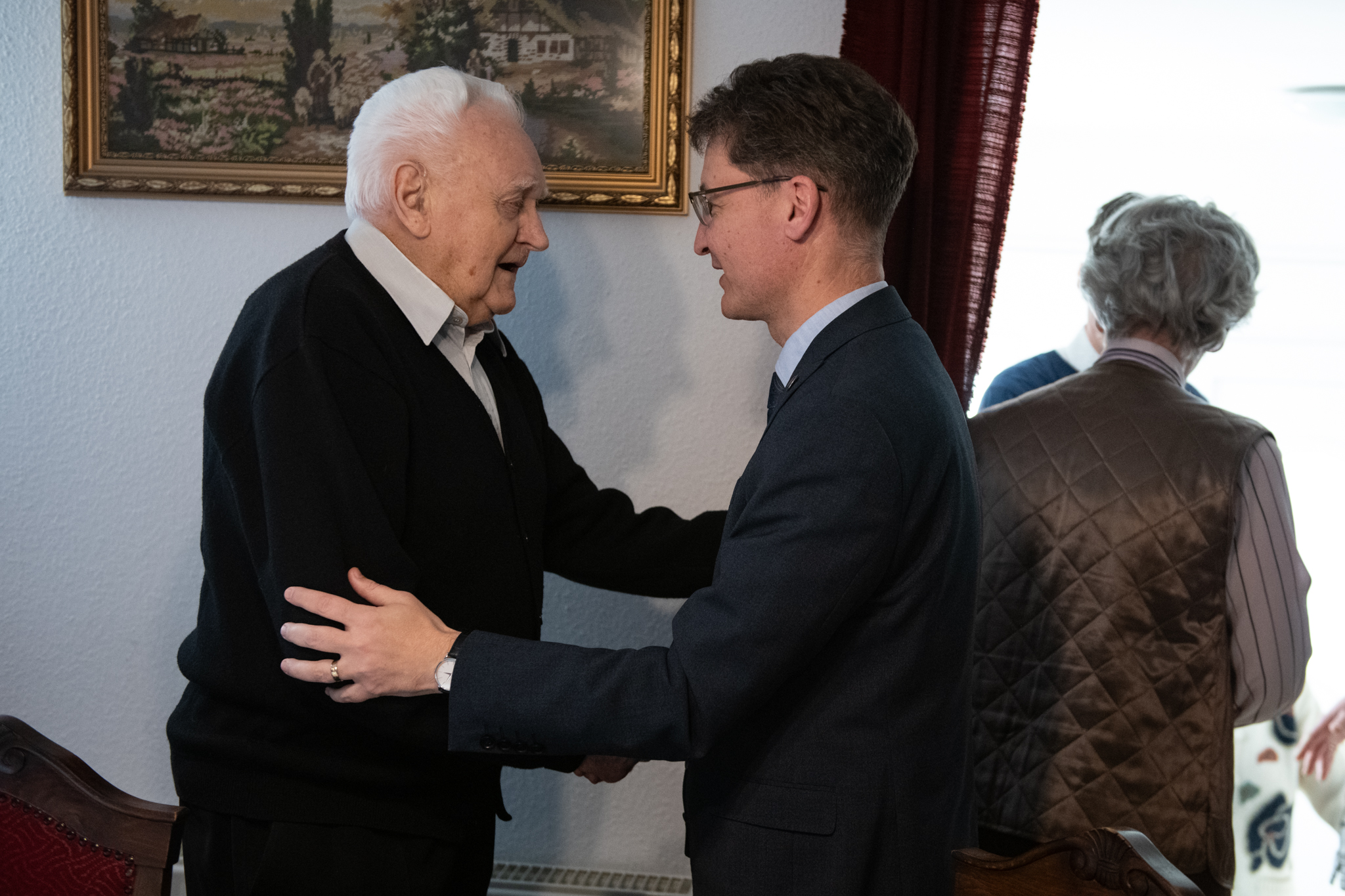 95. születésnapján köszöntötték Horváth Imre atyát